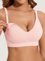 Nursing Bras for Breastfeeding Women Maternity Bras Seamless Wireless Pregnancy Sleep Bra with Bra Extenders - Image 2