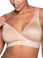 Women's Maternity Nursing Bras for Breastfeeding: Wireless Pullover Lounge Sleep Bra, Available in Multipacks